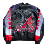 Vintage Atlanta Braves Chalkline Fanimation Bomber Jacket