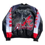 Vintage Atlanta Braves Chalkline Fanimation Bomber Jacket